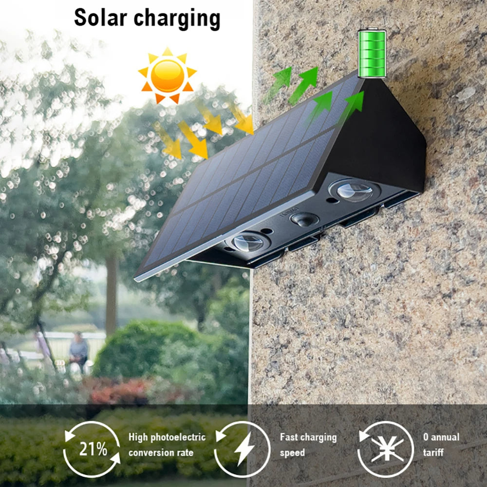 YH0616 2PCS Waterproof Porch Wall Hanging Light Solar Powered Outdoor Lamp YH0616 2PCS Waterproof Porch Wall Hanging Light Solar Powered Outdoor Lamp